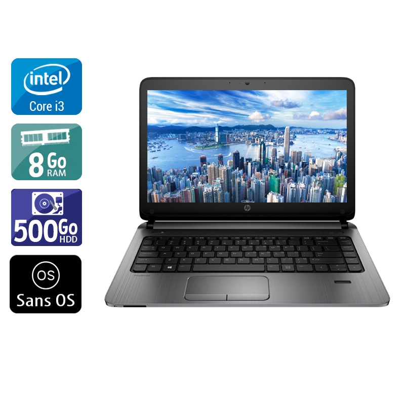 HP ProBook 430 G2 13,3'' i3  - 8Go RAM 500Go HDD Sans OS  Bon étatOccasion certifiée reconditionnée Bon état -  reconditionné disponible sur Kiatoo