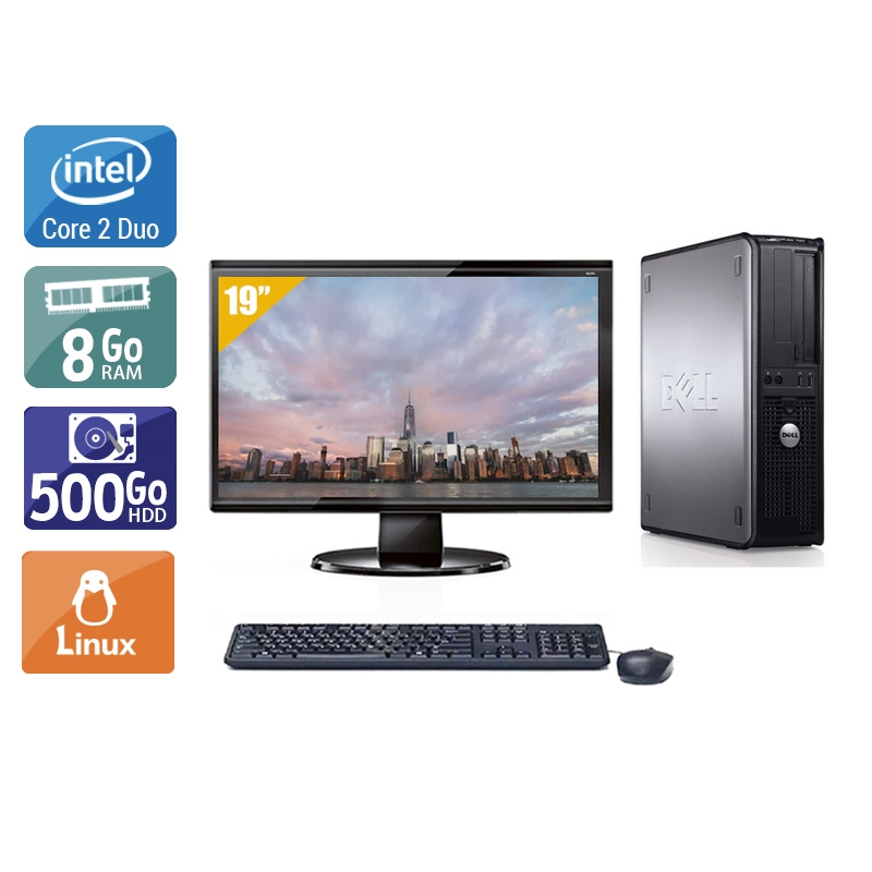 Acheter Dell Optiplex 780 SFF Core 2 Duo + Écran - 19'' 8Go RAM 500Go HDD Linux Très bon étatOccasion certifiée reconditionnée Bon état - 265,84 € Dell Optiplex 780 SFF Core 2 Duo + Écran - 19'' 8Go RAM 500Go HDD Linux Très bon étatOccasion certifiée reconditionnée Bon état - reconditionné disponible sur Kiatoo