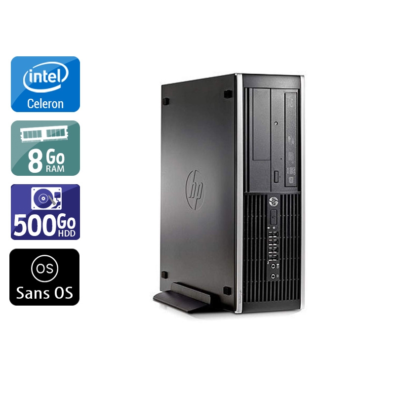 HP Compaq Pro 6300 SFF Celeron Dual Core - 8Go RAM 500Go HDD Sans OS  Très bon étatOccasion certifiée reconditionnée Bon état -  reconditionné disponible sur Kiatoo
