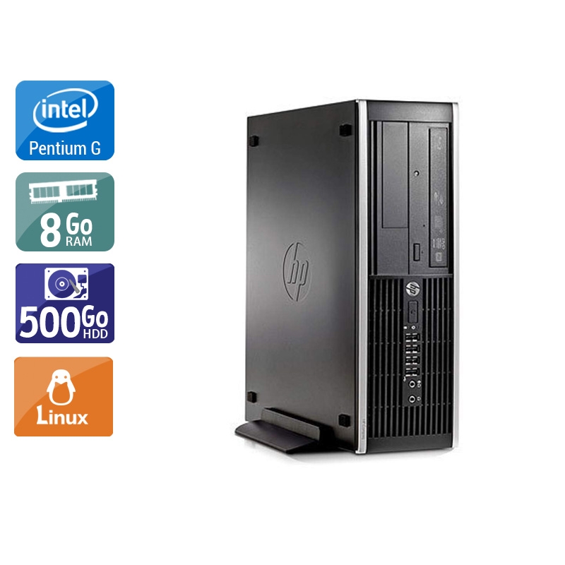 HP Compaq Pro 6300 SFF Pentium G Dual Core - 8Go RAM 500Go HDD Linux  Bon étatOccasion certifiée reconditionnée Bon état -  reconditionné disponible sur Kiatoo