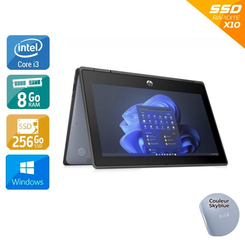 Acheter HP Pro x360 Fortis G10 11,6'' i3 Gen 12 - 8Go RAM 256Go SSD Windows 11 Bon étatOccasion certifiée reconditionnée Bon état - 190,83 € HP Pro x360 Fortis G10 11,6'' i3 Gen 12 - 8Go RAM 256Go SSD Windows 11 Bon étatOccasion certifiée reconditionnée Bon état - reconditionné disponible sur Kiatoo