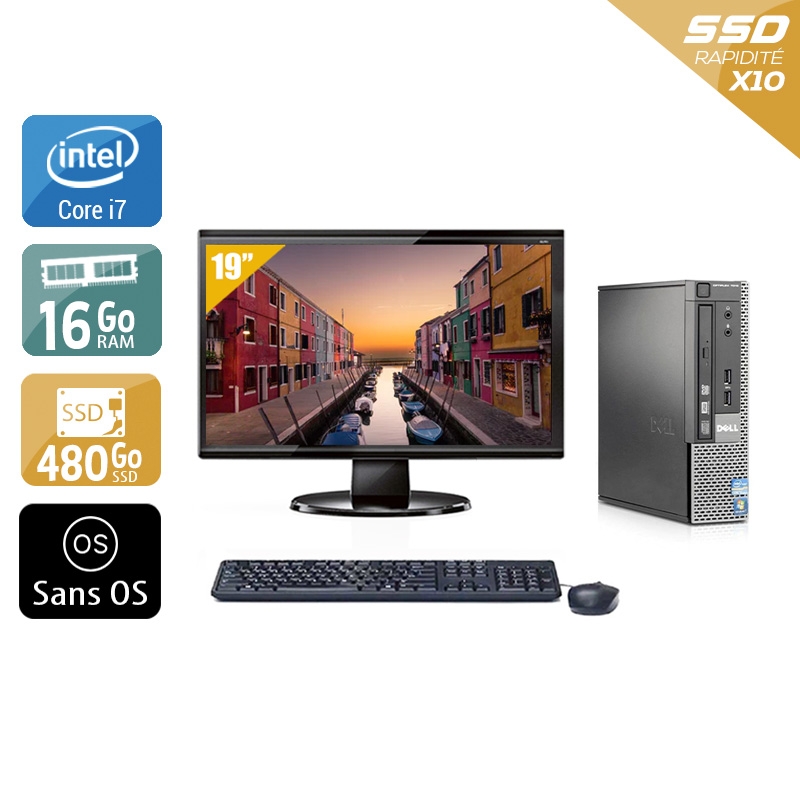 Acheter Dell Optiplex 7010 USDT i7 + Écran - 19'' 16Go RAM 480Go SSD Sans OS Bon étatOccasion certifiée reconditionnée Bon état - 299,17 € Dell Optiplex 7010 USDT i7 + Écran - 19'' 16Go RAM 480Go SSD Sans OS Bon étatOccasion certifiée reconditionnée Bon état - reconditionné disponible sur Kiatoo