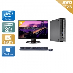 HP ProDesk 400 G1 SFF Pentium G Dual Core + Écran - 19'' 8Go RAM 480Go SSD Windows 10 Bon état -  reconditionné disponible sur Kiatoo