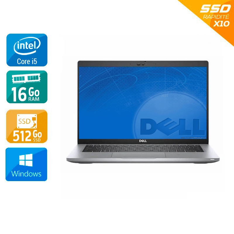 Dell Latitude 5420 14'' i5 Gen 11 - 16Go RAM 512Go SSD Windows 11  État correctOccasion certifiée reconditionnée Bon état -  reconditionné disponible sur Kiatoo