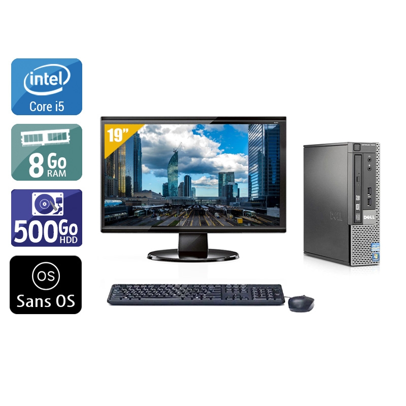 Acheter Dell Optiplex 790 USDT i5 + Écran - 19'' 8Go RAM 500Go HDD Sans OS Bon étatOccasion certifiée reconditionnée Bon état - 224,17 € Dell Optiplex 790 USDT i5 + Écran - 19'' 8Go RAM 500Go HDD Sans OS Bon étatOccasion certifiée reconditionnée Bon état - reconditionné disponible sur Kiatoo
