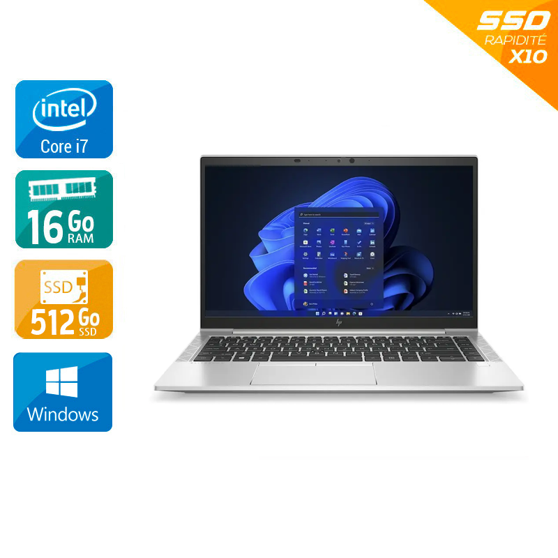Acheter HP EliteBook 840 G7 14'' i7 Gen 10 - 16Go RAM 512Go SSD Windows 11 État correctOccasion certifiée reconditionnée Bon état - 524,17 € HP EliteBook 840 G7 14'' i7 Gen 10 - 16Go RAM 512Go SSD Windows 11 État correctOccasion certifiée reconditionnée Bon état - reconditionné disponible sur Kiatoo