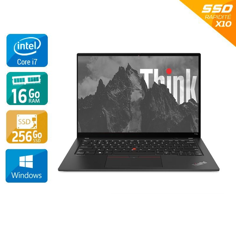 Acheter Lenovo ThinkPad T14s Gen 1 14'' i7 Gen 10 - 16Go RAM 256Go SSD Windows 11 - Etat du Produit : Bon état Bon étatOccasion certifiée reconditionnée Bon état - 357,50 € Lenovo ThinkPad T14s Gen 1 14'' i7 Gen 10 - 16Go RAM 256Go SSD Windows 11 - Etat du Produit : Bon état Bon étatOccasion certifiée reconditionnée Bon état - reconditionné disponible sur Kiatoo