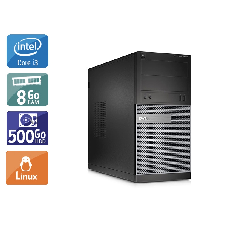 Acheter Dell Optiplex 3020 Tower i3 - 8Go RAM 500Go HDD Linux Bon étatOccasion certifiée reconditionnée Bon état - 190,83 € Dell Optiplex 3020 Tower i3 - 8Go RAM 500Go HDD Linux Bon étatOccasion certifiée reconditionnée Bon état - reconditionné disponible sur Kiatoo