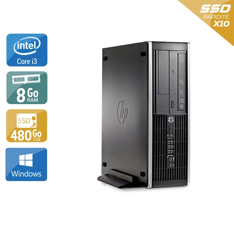 Acheter HP Compaq Pro 6300 SFF i3 - 8Go RAM 480Go SSD Windows 10 Bon étatOccasion certifiée reconditionnée Bon état - 232,50 € HP Compaq Pro 6300 SFF i3 - 8Go RAM 480Go SSD Windows 10 Bon étatOccasion certifiée reconditionnée Bon état - reconditionné disponible sur Kiatoo