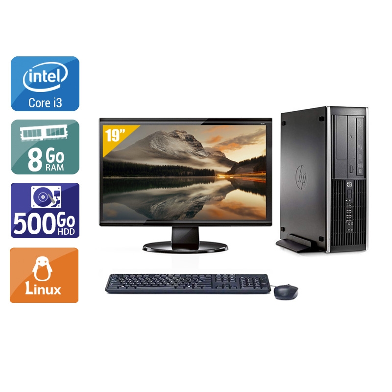 Acheter HP Compaq Pro 6200 SFF i3 + Écran - 19'' 8Go RAM 500Go HDD Linux Bon étatOccasion certifiée reconditionnée Bon état - 224,17 € HP Compaq Pro 6200 SFF i3 + Écran - 19'' 8Go RAM 500Go HDD Linux Bon étatOccasion certifiée reconditionnée Bon état - reconditionné disponible sur Kiatoo