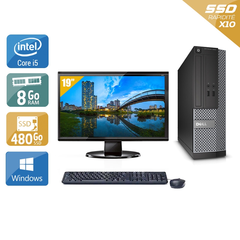 Acheter Dell Optiplex 3020 SFF i5 + Écran - 19'' 8Go RAM 480Go SSD Windows 10 Bon étatOccasion certifiée reconditionnée Bon état - 265,83 € Dell Optiplex 3020 SFF i5 + Écran - 19'' 8Go RAM 480Go SSD Windows 10 Bon étatOccasion certifiée reconditionnée Bon état - reconditionné disponible sur Kiatoo