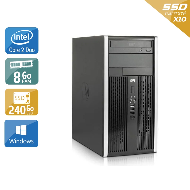 Acheter HP Compaq Pro 6000 Tower Core 2 Duo - 8Go RAM 240Go SSD Windows 10 État correctOccasion certifiée reconditionnée Bon état - 165,83 € HP Compaq Pro 6000 Tower Core 2 Duo - 8Go RAM 240Go SSD Windows 10 État correctOccasion certifiée reconditionnée Bon état - reconditionné disponible sur Kiatoo