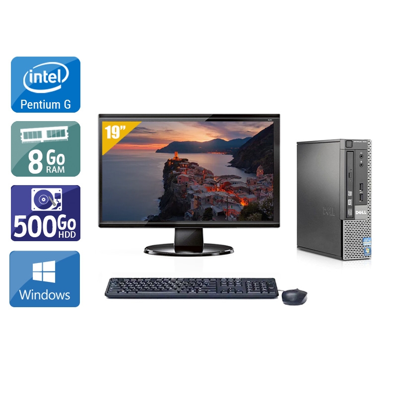 Acheter Dell Optiplex 7010 USDT Pentium G Dual Core + Écran - 19'' 8Go RAM 500Go HDD Windows 10 Bon étatOccasion certifiée reconditionnée Bon état - 274,17 € Dell Optiplex 7010 USDT Pentium G Dual Core + Écran - 19'' 8Go RAM 500Go HDD Windows 10 Bon étatOccasion certifiée reconditionnée Bon état - reconditionné disponible sur Kiatoo