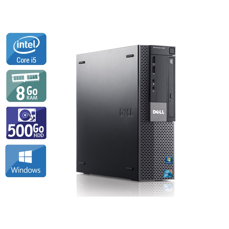 Acheter Dell Optiplex 980 SFF i5 - 8Go RAM 500Go HDD Windows 10 Très bon étatOccasion certifiée reconditionnée Bon état - 232,50 € Dell Optiplex 980 SFF i5 - 8Go RAM 500Go HDD Windows 10 Très bon étatOccasion certifiée reconditionnée Bon état - reconditionné disponible sur Kiatoo