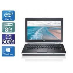Dell Latitude E6420 14" i5 - 8Go RAM 500Go HDD Windows 10