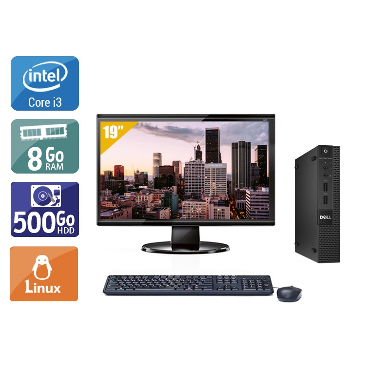 Acheter Dell Optiplex 9020M USDT i3 + Écran - 19'' 8Go RAM 500Go HDD Linux Bon étatOccasion certifiée reconditionnée Bon état - 224,17 € Dell Optiplex 9020M USDT i3 + Écran - 19'' 8Go RAM 500Go HDD Linux Bon étatOccasion certifiée reconditionnée Bon état - reconditionné disponible sur Kiatoo