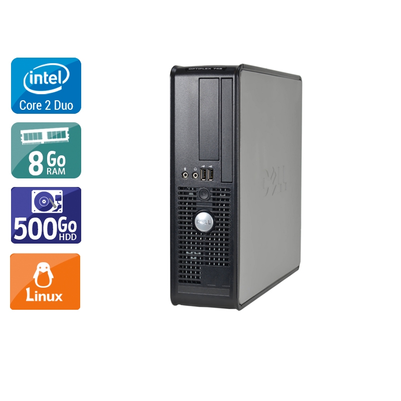 Acheter Dell Optiplex 745 SFF Core 2 Duo - 8Go RAM 500Go HDD Linux Très bon étatOccasion certifiée reconditionnée Bon état - 232,50 € Dell Optiplex 745 SFF Core 2 Duo - 8Go RAM 500Go HDD Linux Très bon étatOccasion certifiée reconditionnée Bon état - reconditionné disponible sur Kiatoo
