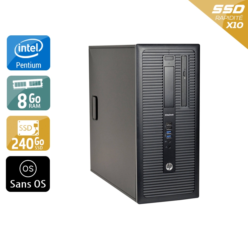 Acheter HP Compaq 280 G1 Tower Pentium G Dual Core - 8Go RAM 240Go SSD Sans OS Très bon étatOccasion certifiée reconditionnée Bon état - 232,50 € HP Compaq 280 G1 Tower Pentium G Dual Core - 8Go RAM 240Go SSD Sans OS Très bon étatOccasion certifiée reconditionnée Bon état - reconditionné disponible sur Kiatoo