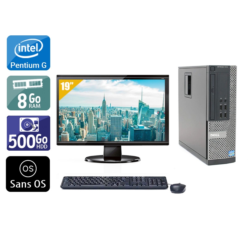 Acheter Dell Optiplex 7020 SFF Pentium G Dual Core + Écran - 19'' 8Go RAM 500Go HDD Sans OS Bon étatOccasion certifiée reconditionnée Bon état - 224,17 € Dell Optiplex 7020 SFF Pentium G Dual Core + Écran - 19'' 8Go RAM 500Go HDD Sans OS Bon étatOccasion certifiée reconditionnée Bon état - reconditionné disponible sur Kiatoo