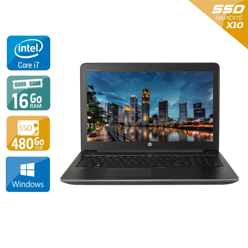 Acheter HP ZBook 15 G3 15,6'' i7 Gen 6 - 16Go RAM 480Go SSD Windows 10 État correctOccasion certifiée reconditionnée Bon état - 457,50 € HP ZBook 15 G3 15,6'' i7 Gen 6 - 16Go RAM 480Go SSD Windows 10 État correctOccasion certifiée reconditionnée Bon état - reconditionné disponible sur Kiatoo