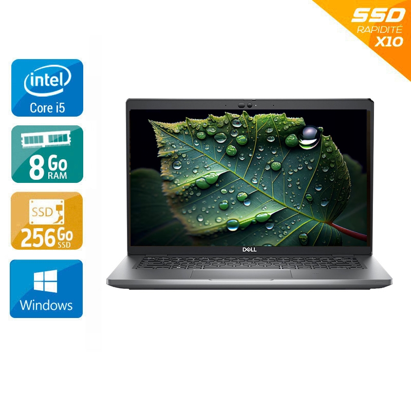 Dell Latitude 5430 14'' i5 Gen 12 - 8Go RAM 256Go SSD Windows 11  Très bon étatOccasion certifiée reconditionnée Bon état -  reconditionné disponible sur Kiatoo