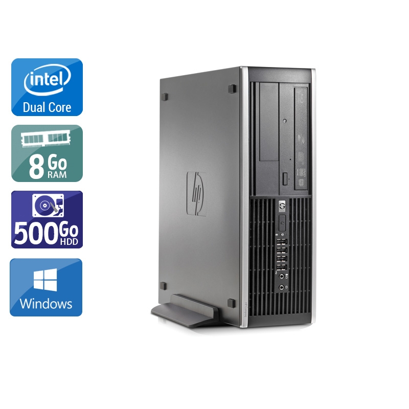 HP Compaq Elite 8000 SFF Dual Core - 8Go RAM 500Go HDD Windows 10  Très bon étatOccasion certifiée reconditionnée Bon état -  reconditionné disponible sur Kiatoo