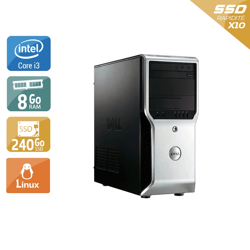 Acheter Dell Precision T1500 Tower i3 - 8Go RAM 240Go SSD Linux Bon étatOccasion certifiée reconditionnée Bon état - 190,83 € Dell Precision T1500 Tower i3 - 8Go RAM 240Go SSD Linux Bon étatOccasion certifiée reconditionnée Bon état - reconditionné disponible sur Kiatoo