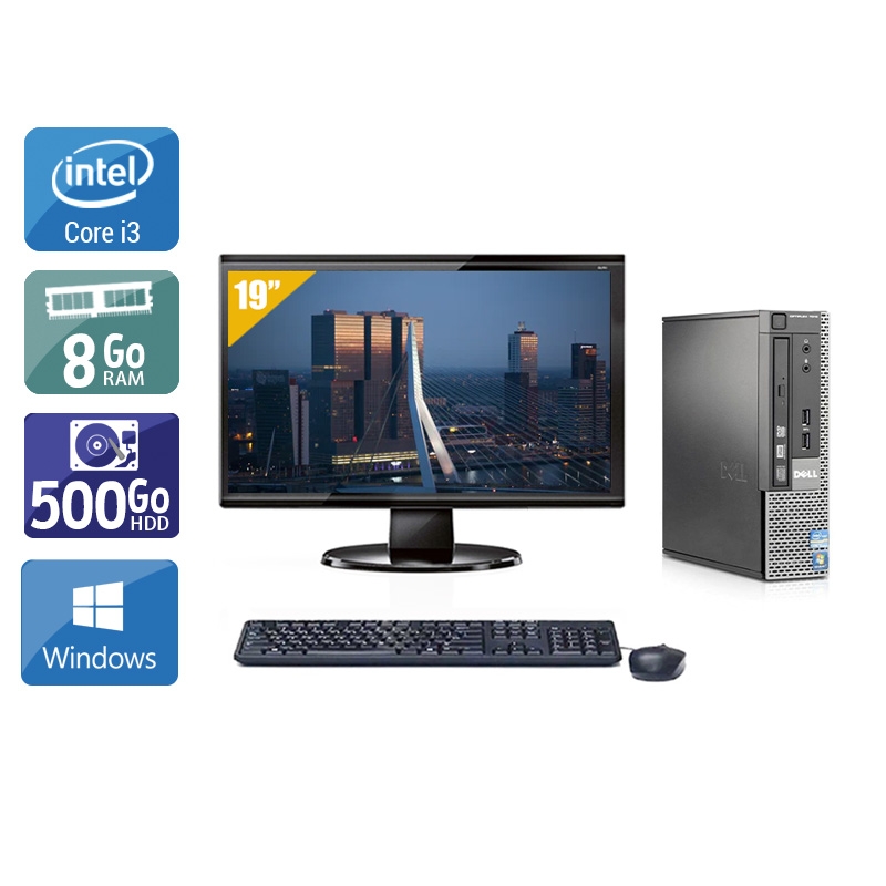Acheter Dell Optiplex 790 USDT i3 + Écran - 19'' 8Go RAM 500Go HDD Windows 10 Bon étatOccasion certifiée reconditionnée Bon état - 224,17 € Dell Optiplex 790 USDT i3 + Écran - 19'' 8Go RAM 500Go HDD Windows 10 Bon étatOccasion certifiée reconditionnée Bon état - reconditionné disponible sur Kiatoo