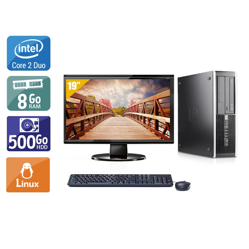 Acheter HP Compaq Pro 6000 SFF Core 2 Duo + Écran - 19'' 8Go RAM 500Go HDD Linux Bon étatOccasion certifiée reconditionnée Bon état - 224,17 € HP Compaq Pro 6000 SFF Core 2 Duo + Écran - 19'' 8Go RAM 500Go HDD Linux Bon étatOccasion certifiée reconditionnée Bon état - reconditionné disponible sur Kiatoo