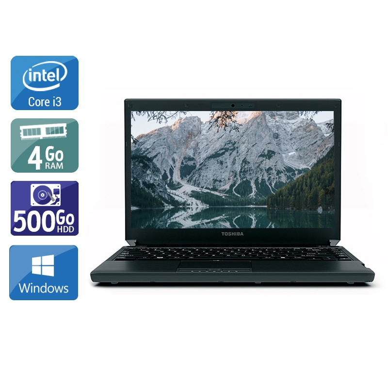 Acheter Toshiba Portégé R700 13,3'' i3 - 4Go RAM 500Go HDD Windows 10 Bon étatOccasion certifiée reconditionnée Bon état - 190,83 € Toshiba Portégé R700 13,3'' i3 - 4Go RAM 500Go HDD Windows 10 Bon étatOccasion certifiée reconditionnée Bon état - reconditionné disponible sur Kiatoo
