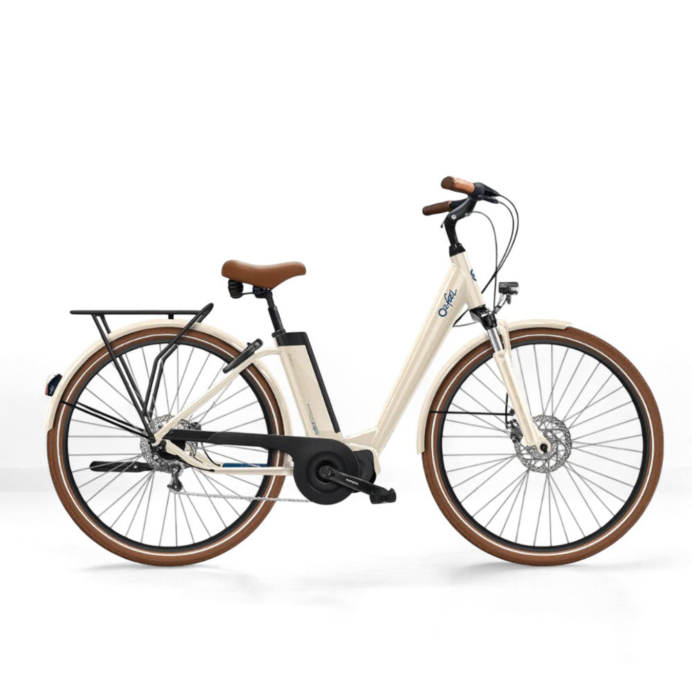 Vélo électrique O2 Feel Ivog city up 5.1 blanc  - O2 Feel reconditionné disponible sur Loewi