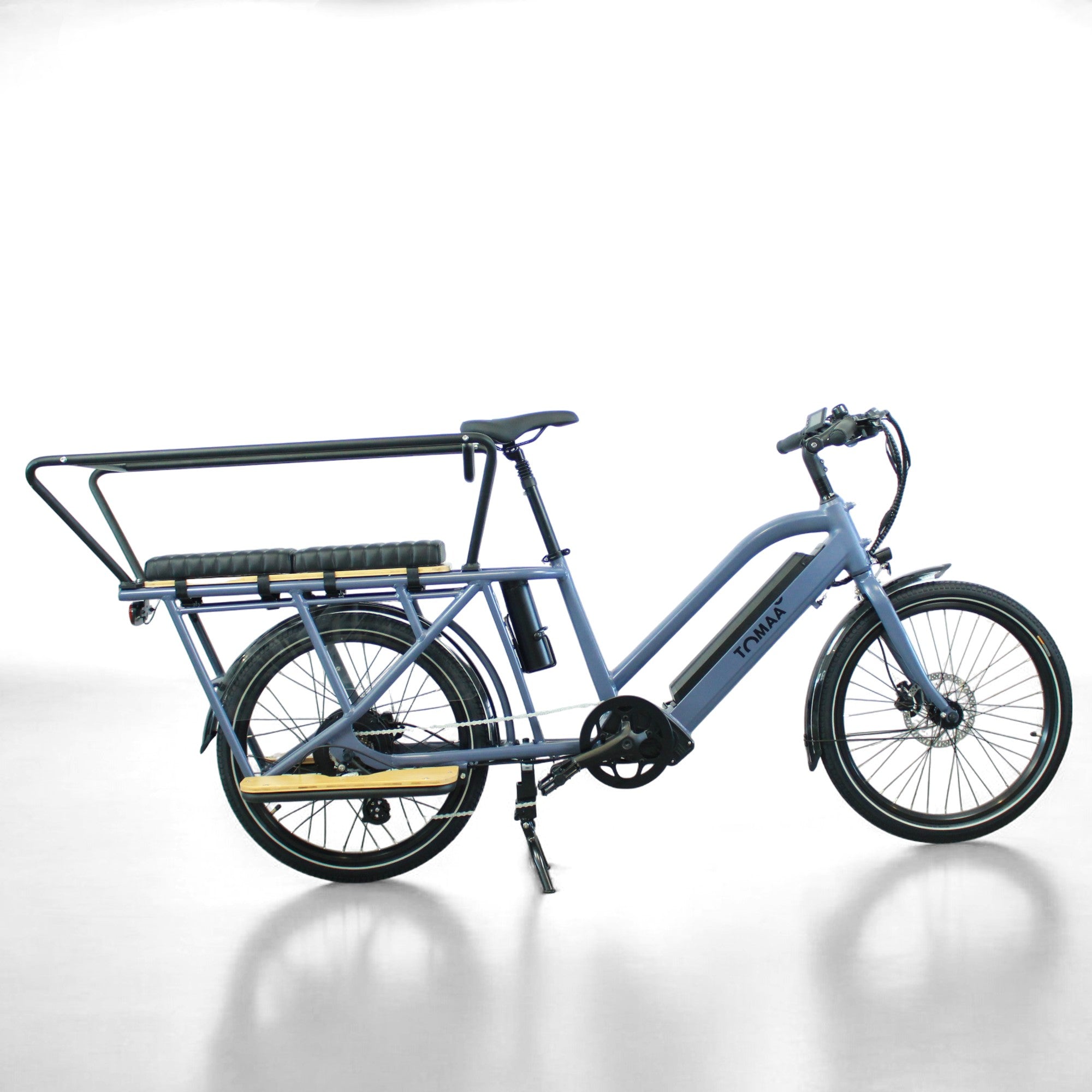 Vélo Cargo électrique TOMAA Bleu (Non équipé)  - N/A reconditionné disponible sur Loewi