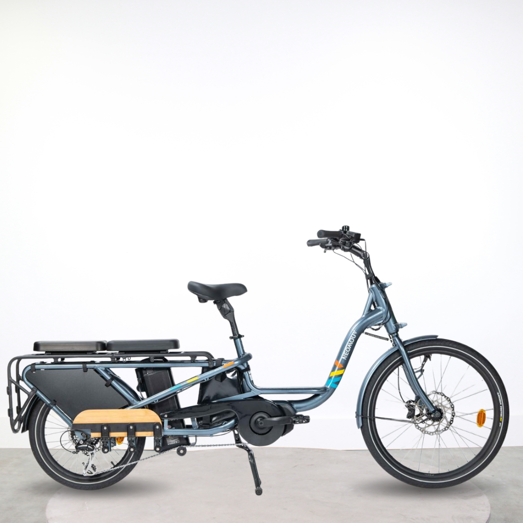 Vélo longtail électrique Neomouv Opia LT  - Neomouv reconditionné disponible sur Loewi