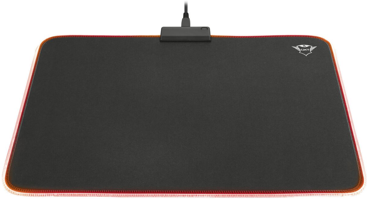 Trust Gaming GXT 76 Tapis Souris Lumineux Noir sur Mercato
