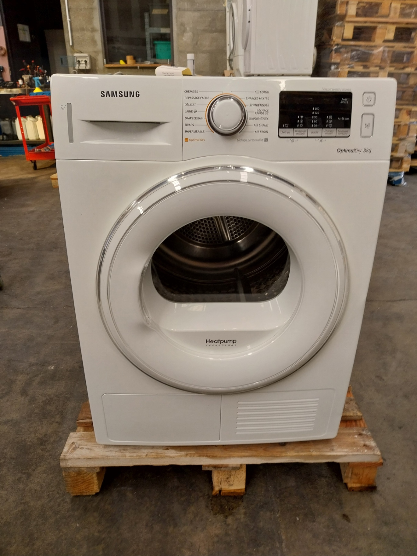 Sèche-linge Samsung DV80M50101W Bon état -  reconditionné disponible sur Murfy