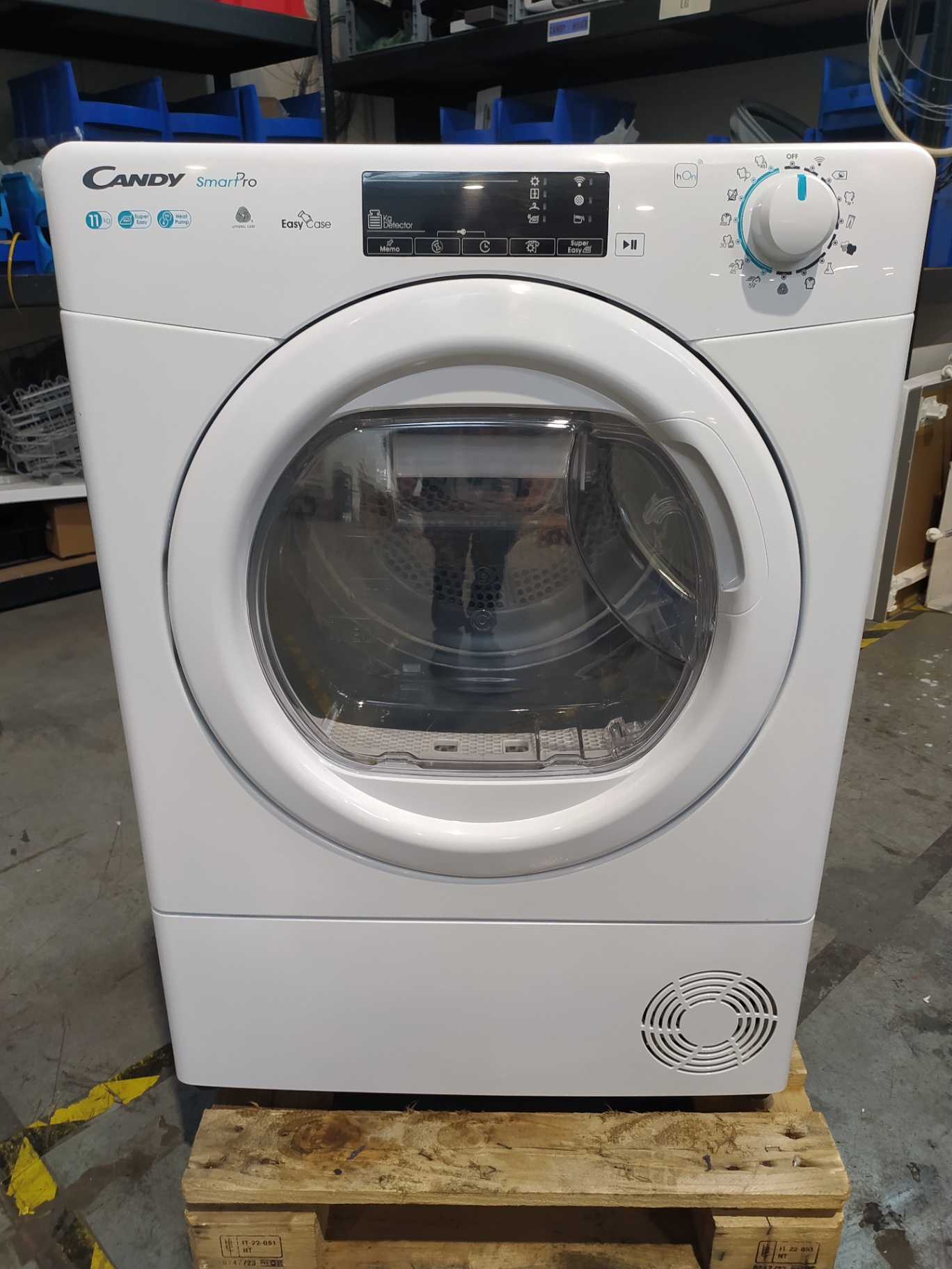 Sèche-linge Condensation Candy 11kg - 15 Programmes + SimplyFi - Départ Différé
