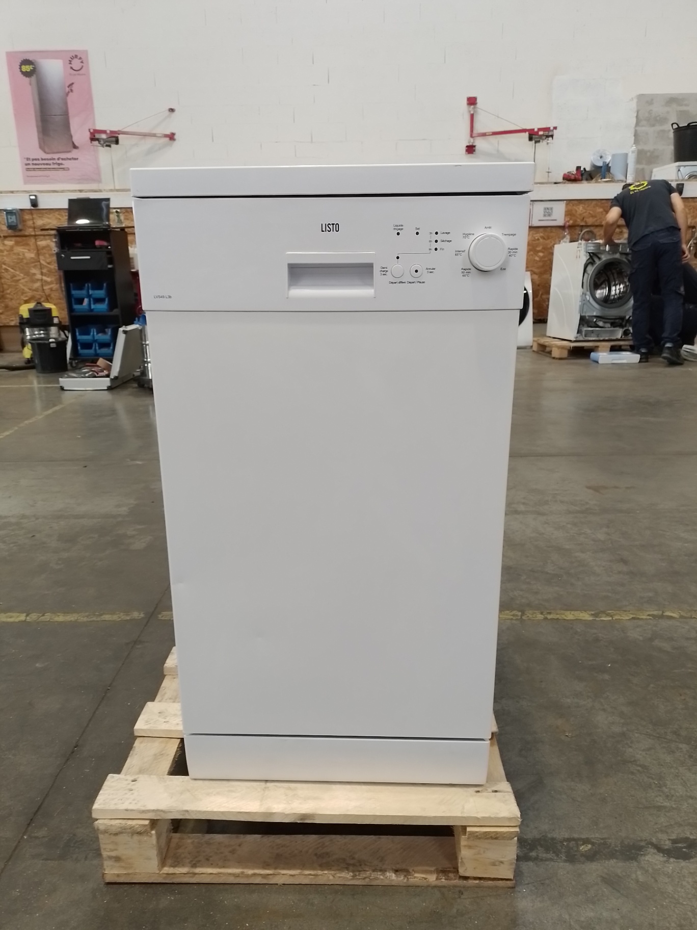 Acheter Lave-vaisselle Listo LVS49L3B Bon état - 190,00 € Lave-vaisselle Listo LVS49L3B Bon état - reconditionné disponible sur Murfy