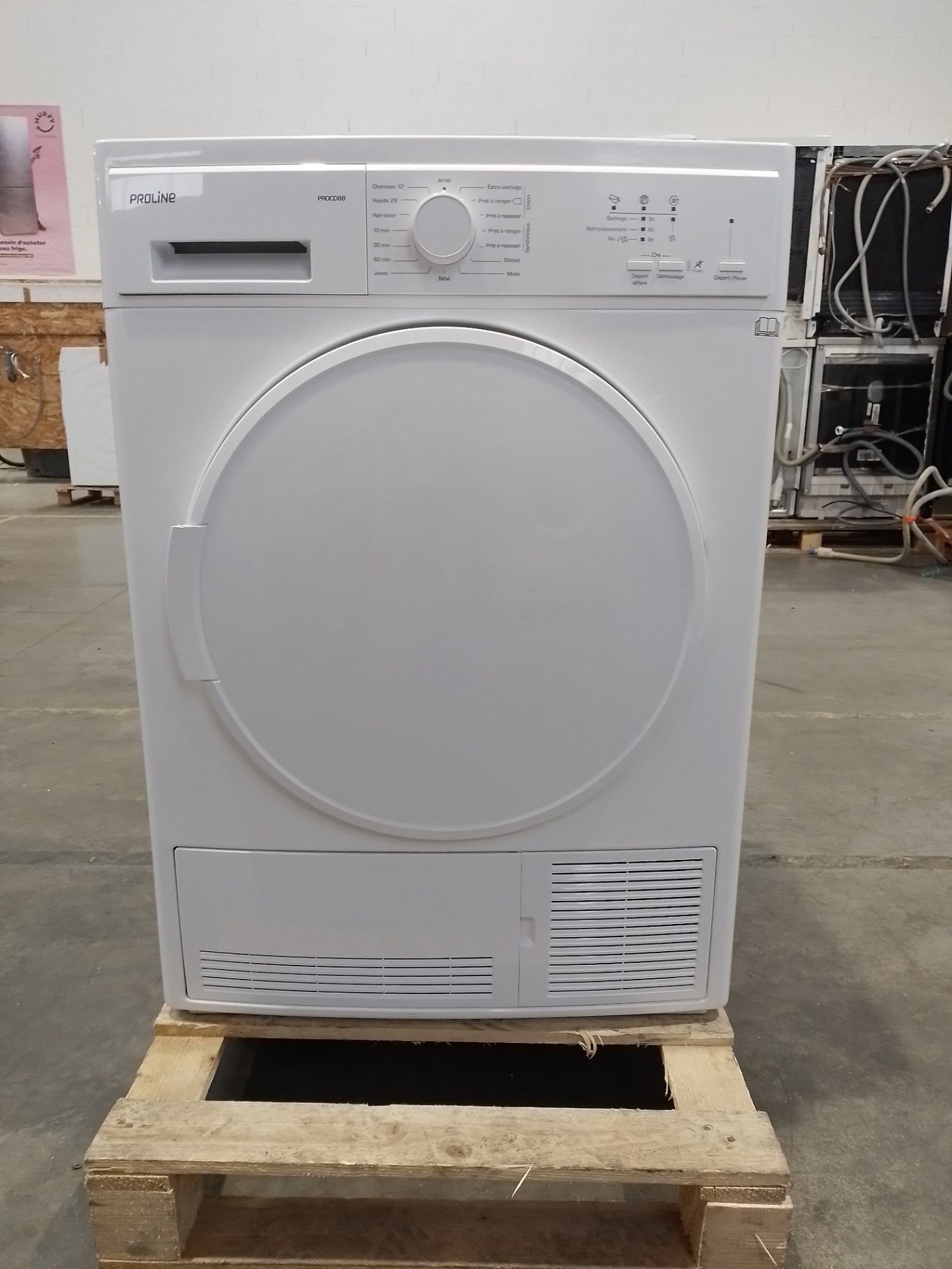 Sèche-linge Proline PROCD8B - Très bon état sur Murfy