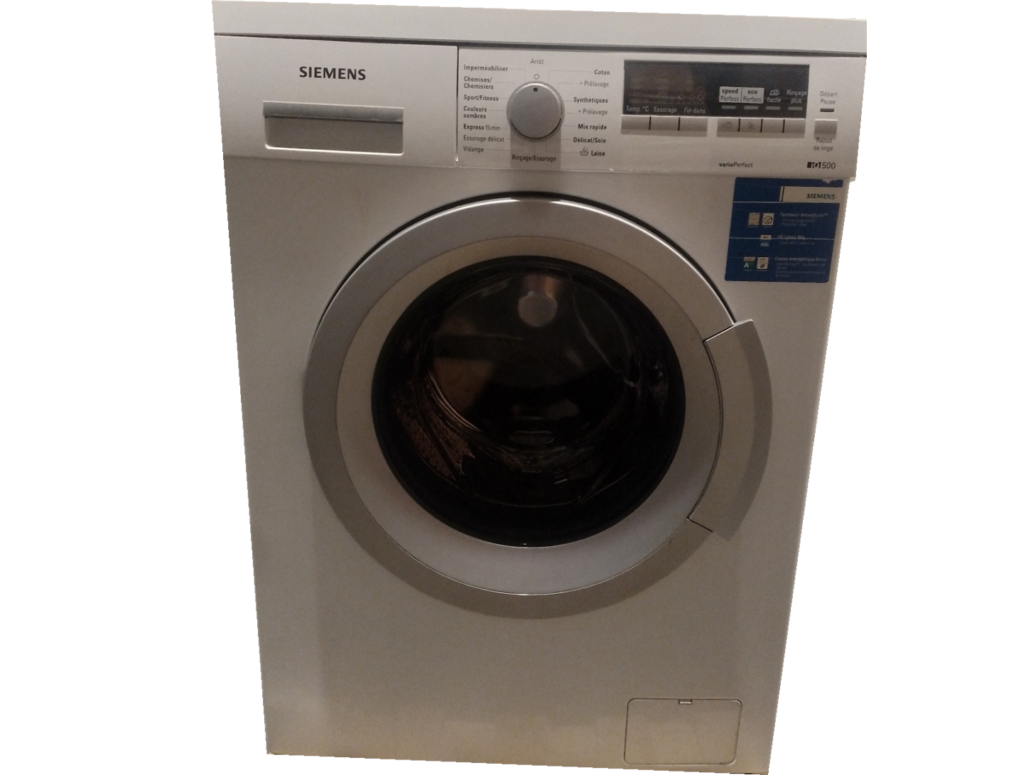 Lave-linge Siemens WM14Q483FF/01 Très bon état -  reconditionné disponible sur Murfy