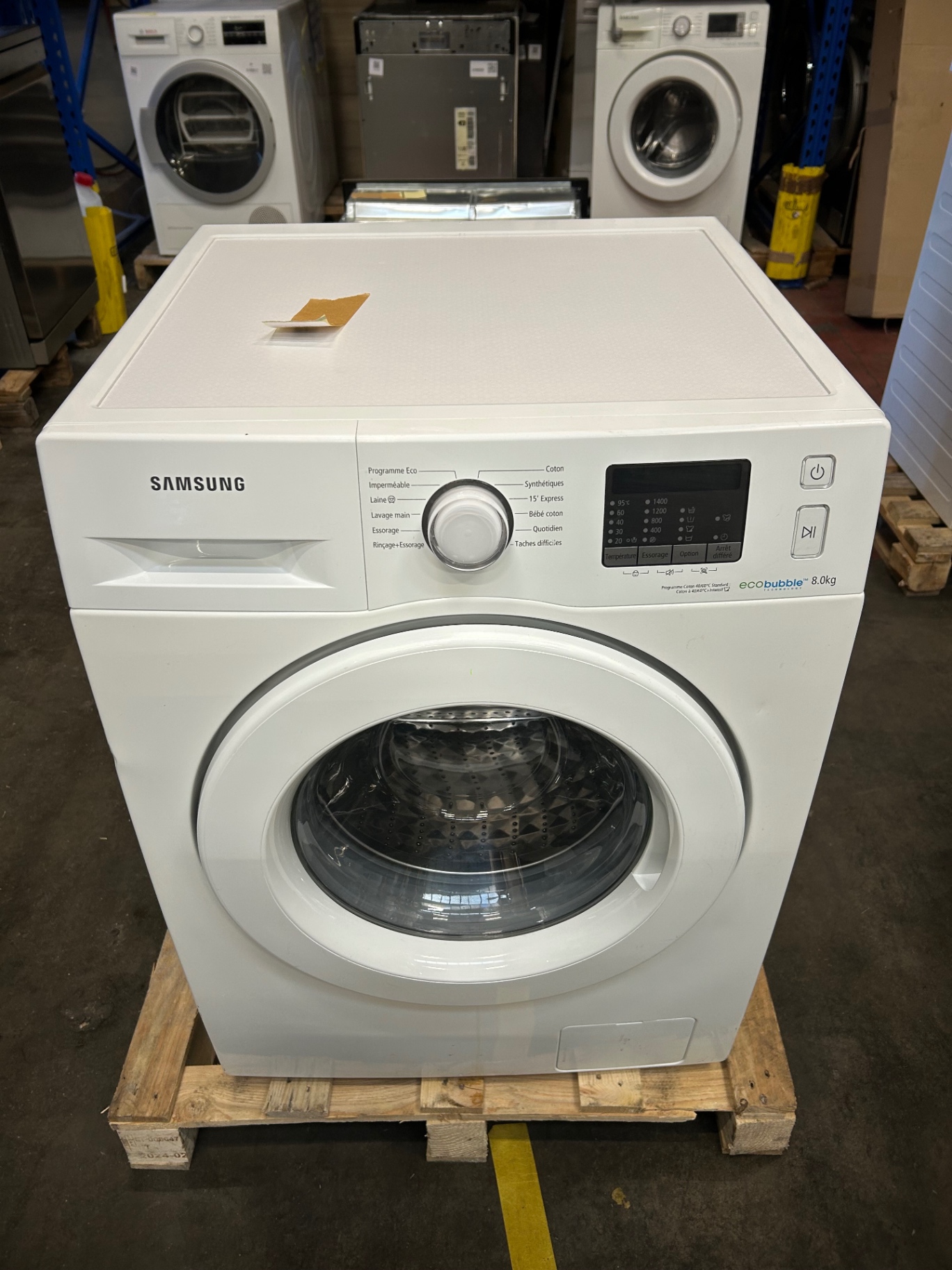 Lave-linge Samsung WF80F5E0W4W - Bon état sur Murfy