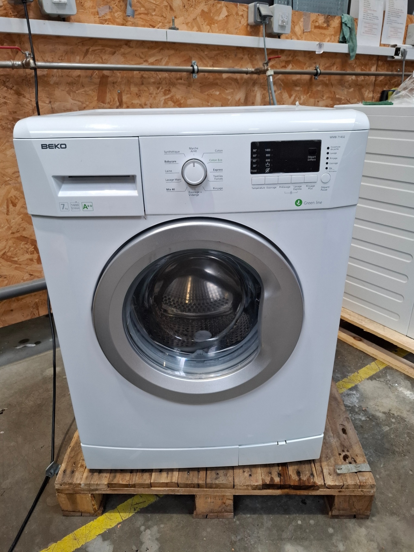 Lave-linge Beko WMB71432 - Bon état sur Murfy