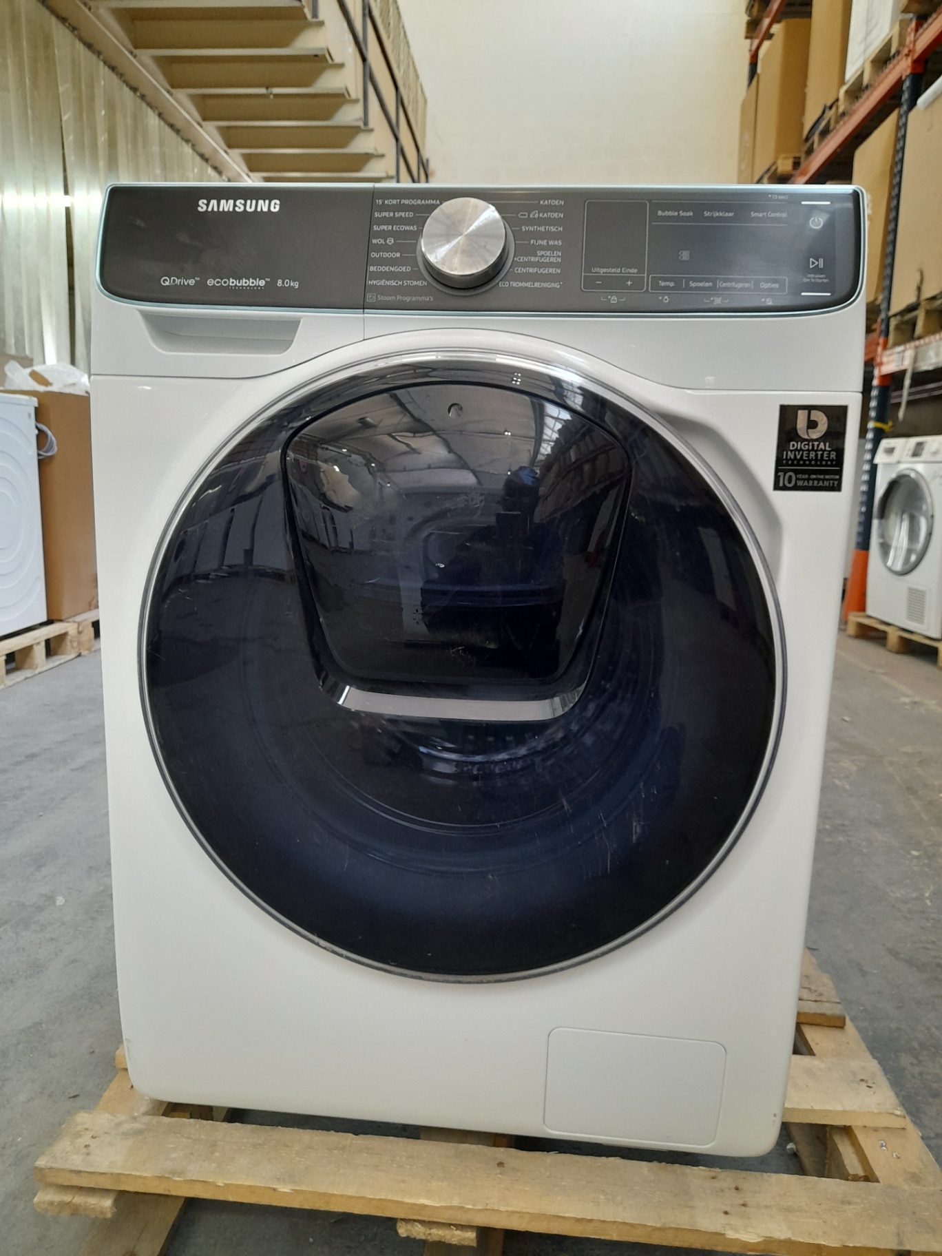 Lave-linge Samsung WW80M760NOM/EN - Bon état sur Murfy