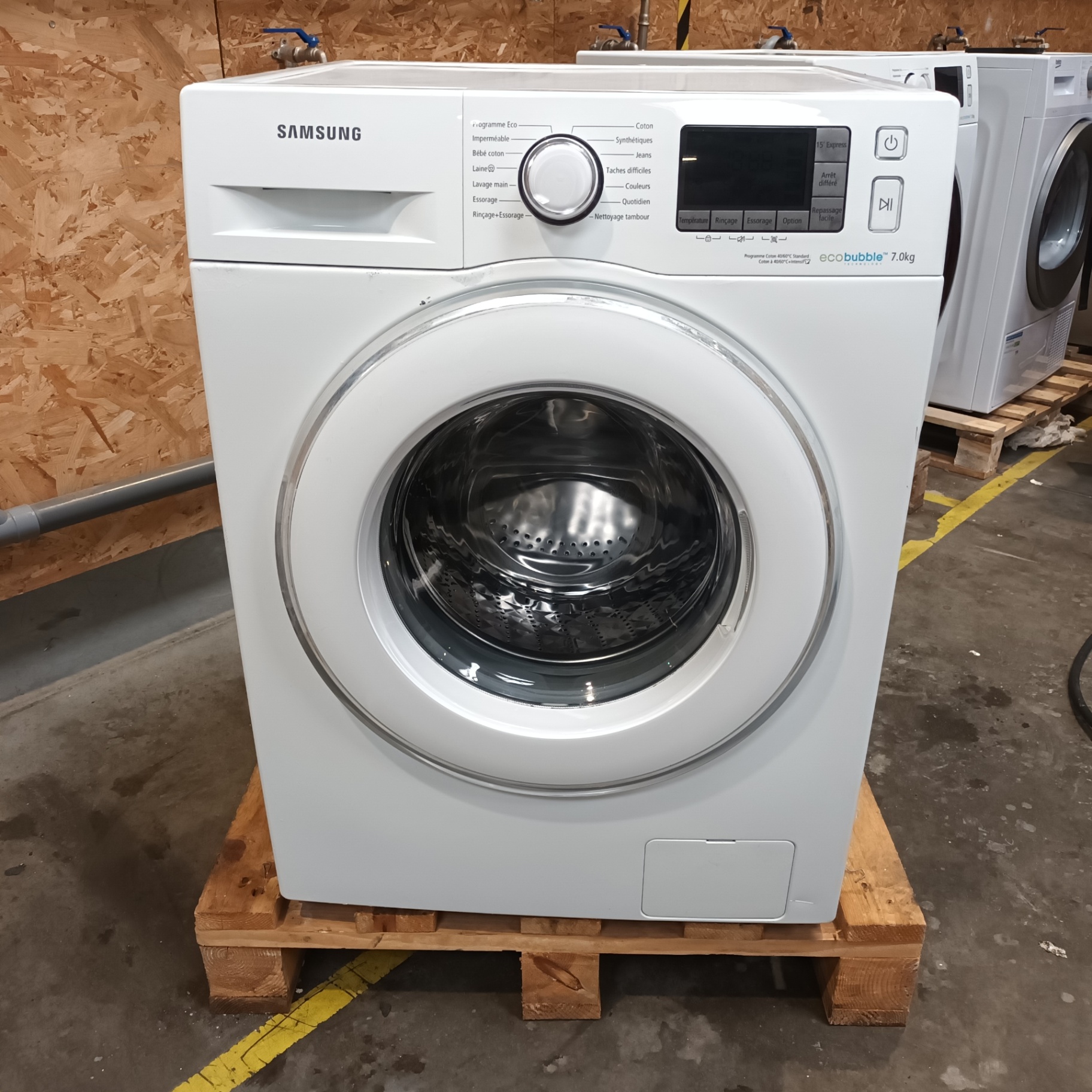 Lave-linge Samsung WF70F5E5W4W - Bon état sur Murfy