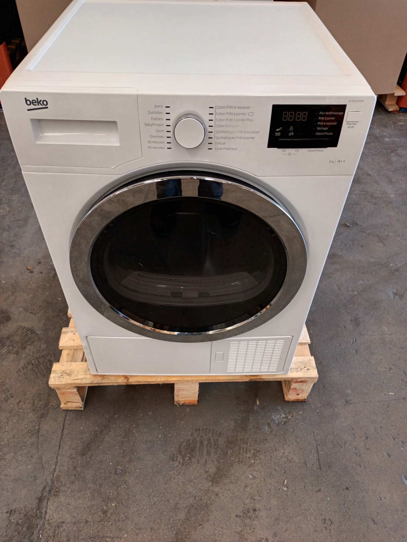 Sèche-linge Beko DE8433RX0W