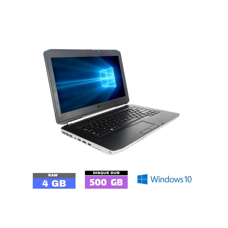 DELL E5420 Core I5 - Windows 10 - HDD 1000 Go - Ram 8 Go - N°030302 Bon état -  reconditionné disponible sur PC-PORTABLE.NET