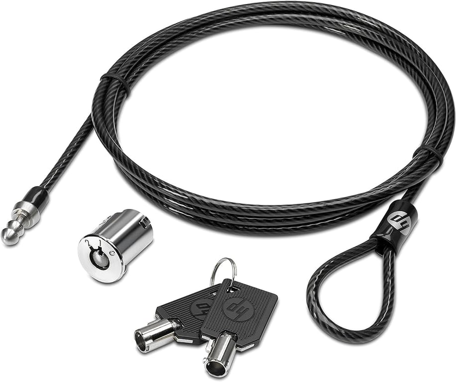 Acheter Câble antivol station d'accueil HP noir - AU656AA - Excellent état Comme neuf - 45,00 € Câble antivol station d'accueil HP noir - AU656AA - Excellent état Comme neuf - Hewlett-Packard reconditionné disponible sur Pixmania
