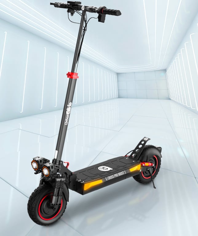 Urbanglide E-CROSS PRO BOOST 2 Noir 25 km/h 12,5 Ah - Très bon état Très bon état - Urbanglide reconditionné disponible sur Pixmania