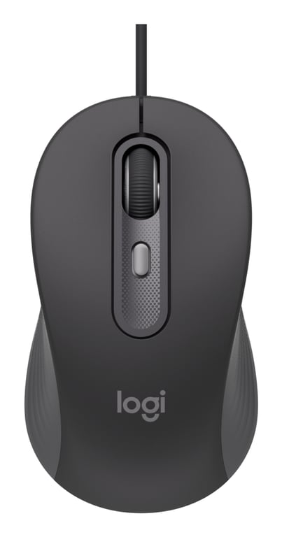Logitech Signature Wired M520 for Business souris Bureau Ambidextre USB Type-C Optique 4000 DPI - Excellent état Comme neuf - Logitech reconditionné disponible sur Pixmania