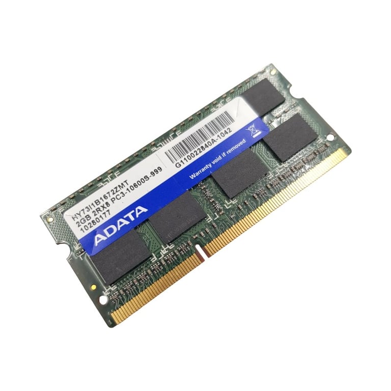 Acheter 2Go RAM DDR3 HY73I1B1672ZMT SO-DIMM PC3-10600S 1333MHz 2Rx8 - Très bon état Très bon état - 13,41 € 2Go RAM DDR3 HY73I1B1672ZMT SO-DIMM PC3-10600S 1333MHz 2Rx8 - Très bon état Très bon état - ADATA reconditionné disponible sur Pixmania