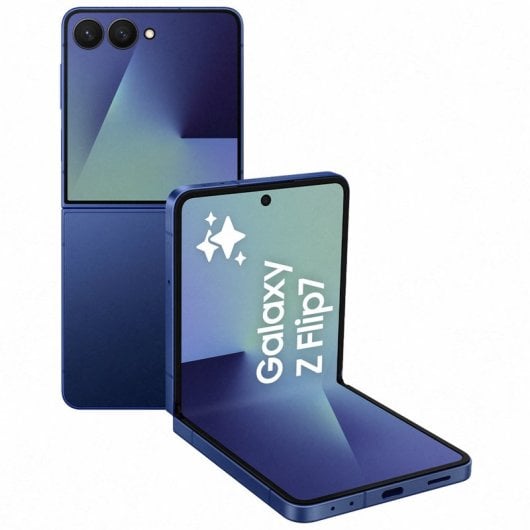 Galaxy Z Flip7 (5G) 256 Go, Bleu Nuit - Excellent état Comme neuf - Samsung reconditionné disponible sur Pixmania